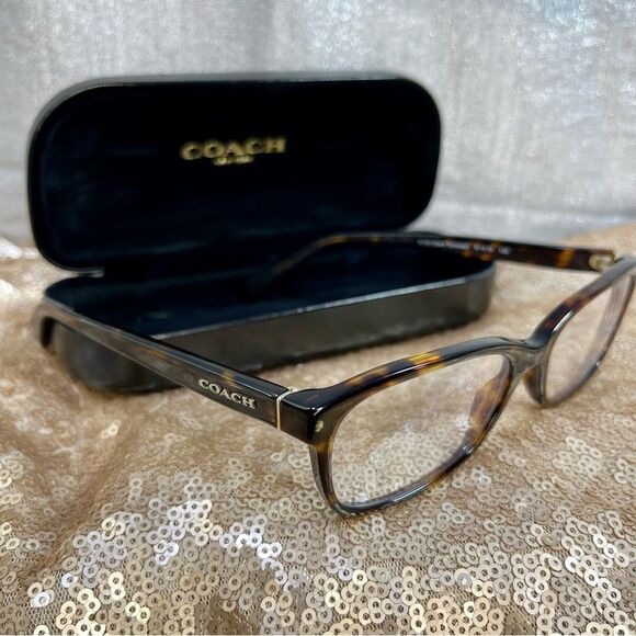 Coach Frames - HC 6089 5120 Dark Tortoise 135MM Designer Frames - Picture 2 of 6